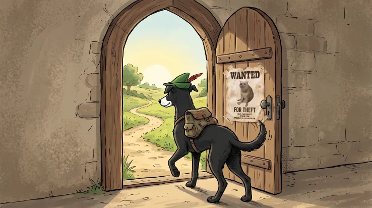 The old dog rides out